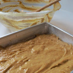 Pumpkin loaf cake with browned butter frosting